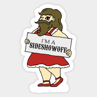 I'm a Sideshowoff Sticker